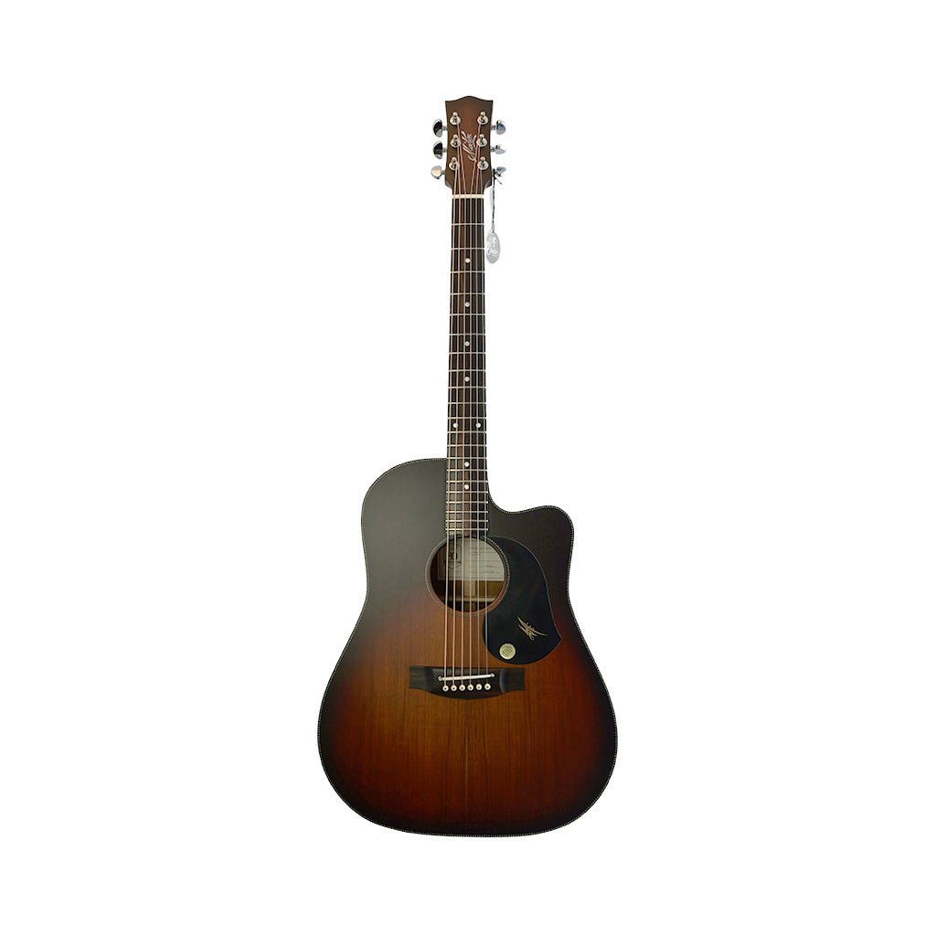 Maton EBW70C Blackwood Dreadnought Cutaway Acoustic-Electric Guitar - Tobacco Sunburst Acoustic Guitars Sky Music