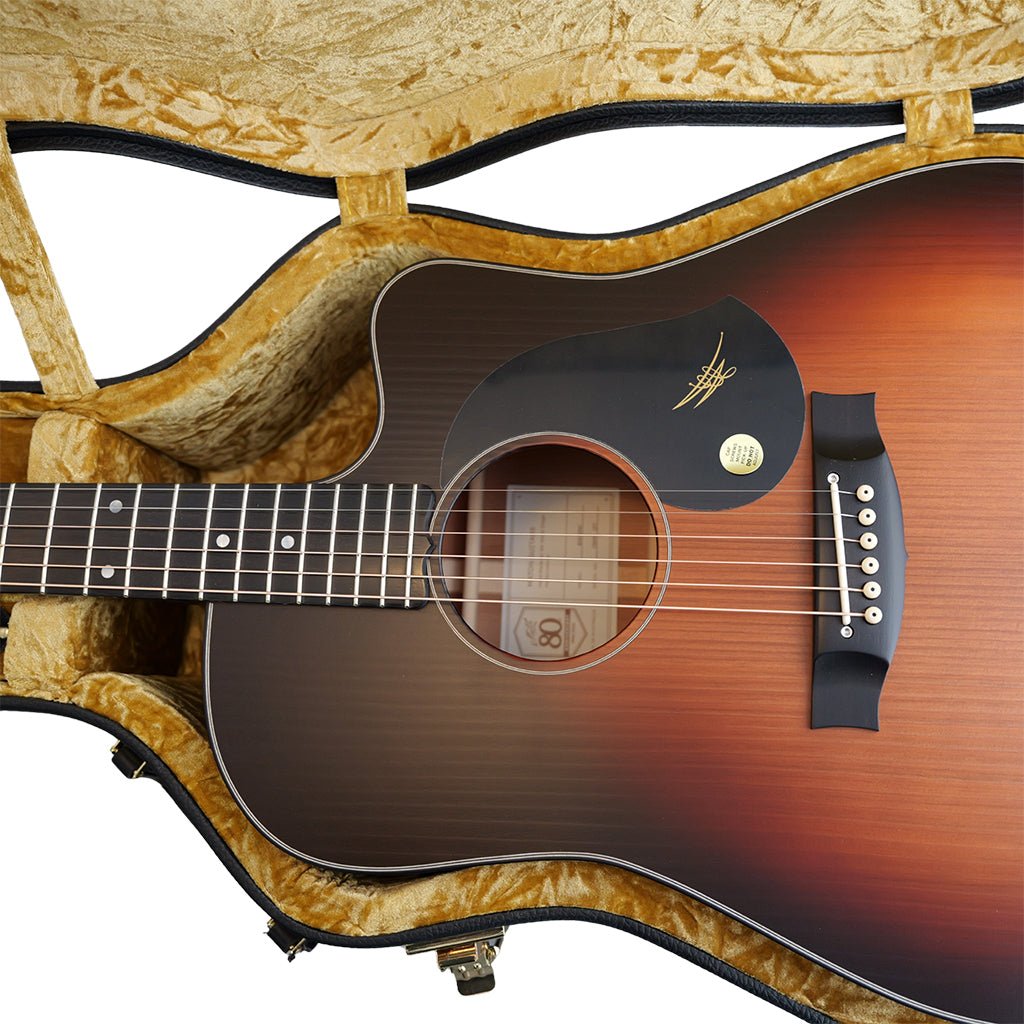 Maton Redwood Dreadnought Cutaway Acoustic-Electric Guitar - Tobacco Sunburst Acoustic Guitars Sky Music