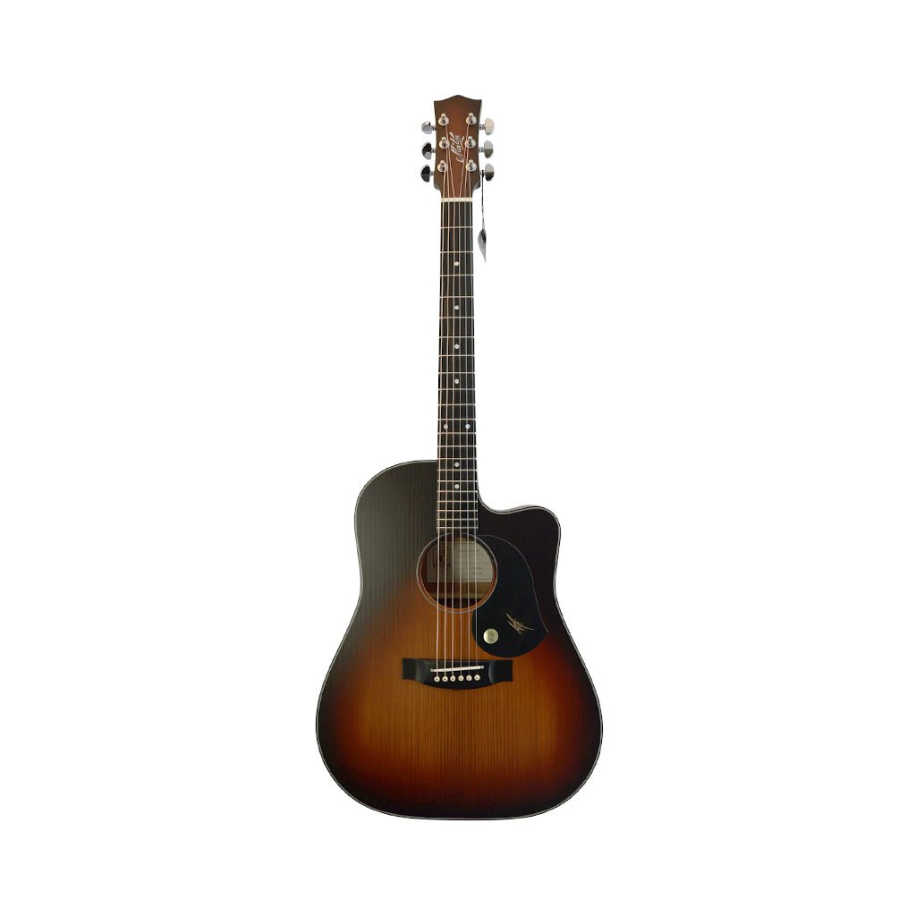 Maton Redwood Dreadnought Cutaway Acoustic-Electric Guitar - Tobacco Sunburst Acoustic Guitars Sky Music