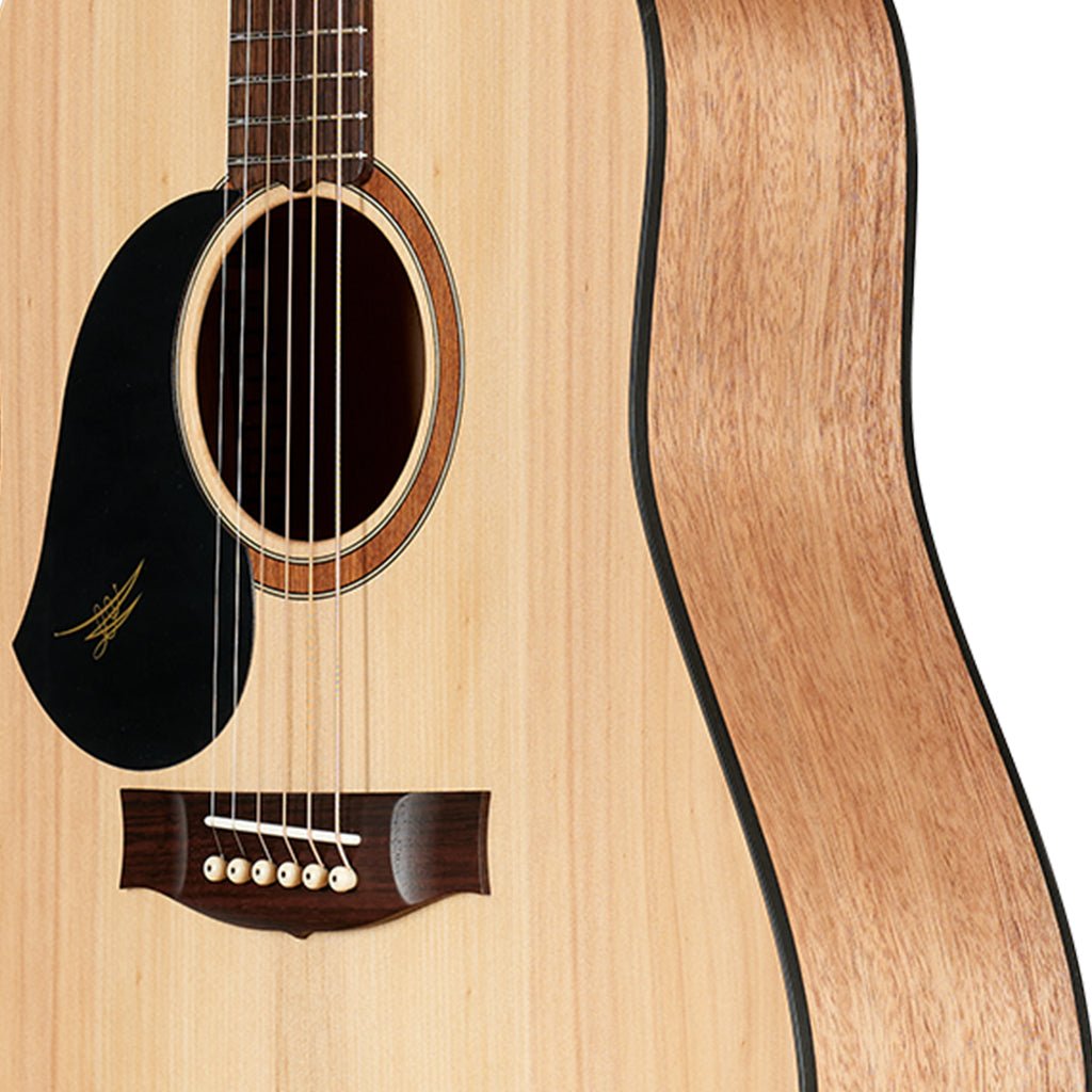 Maton S60 Left Handed Dreadnought Acoustic - Natural Acoustic Guitars Sky Music