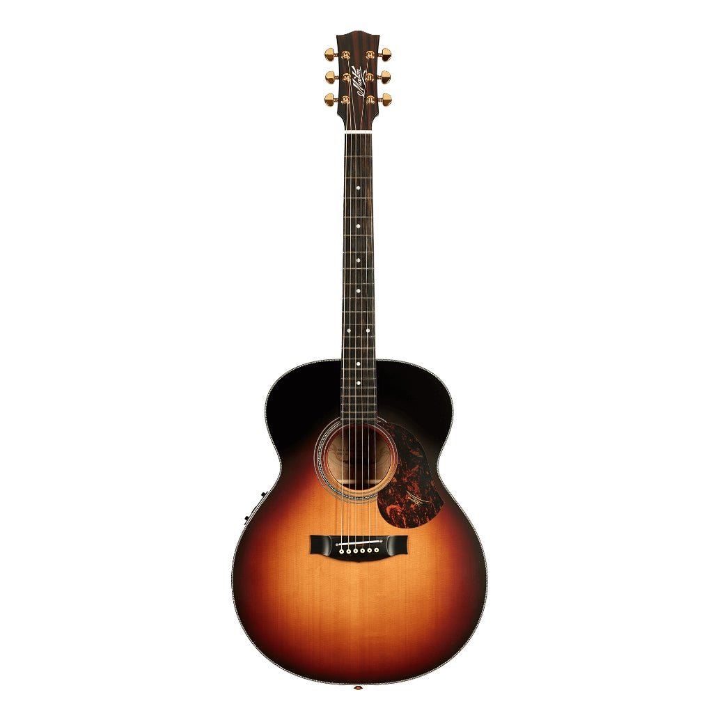 Maton Troubadour Jumbo Acoustic Electric Guitar - Satin Tobacco Sunburst Acoustic Guitars Sky Music
