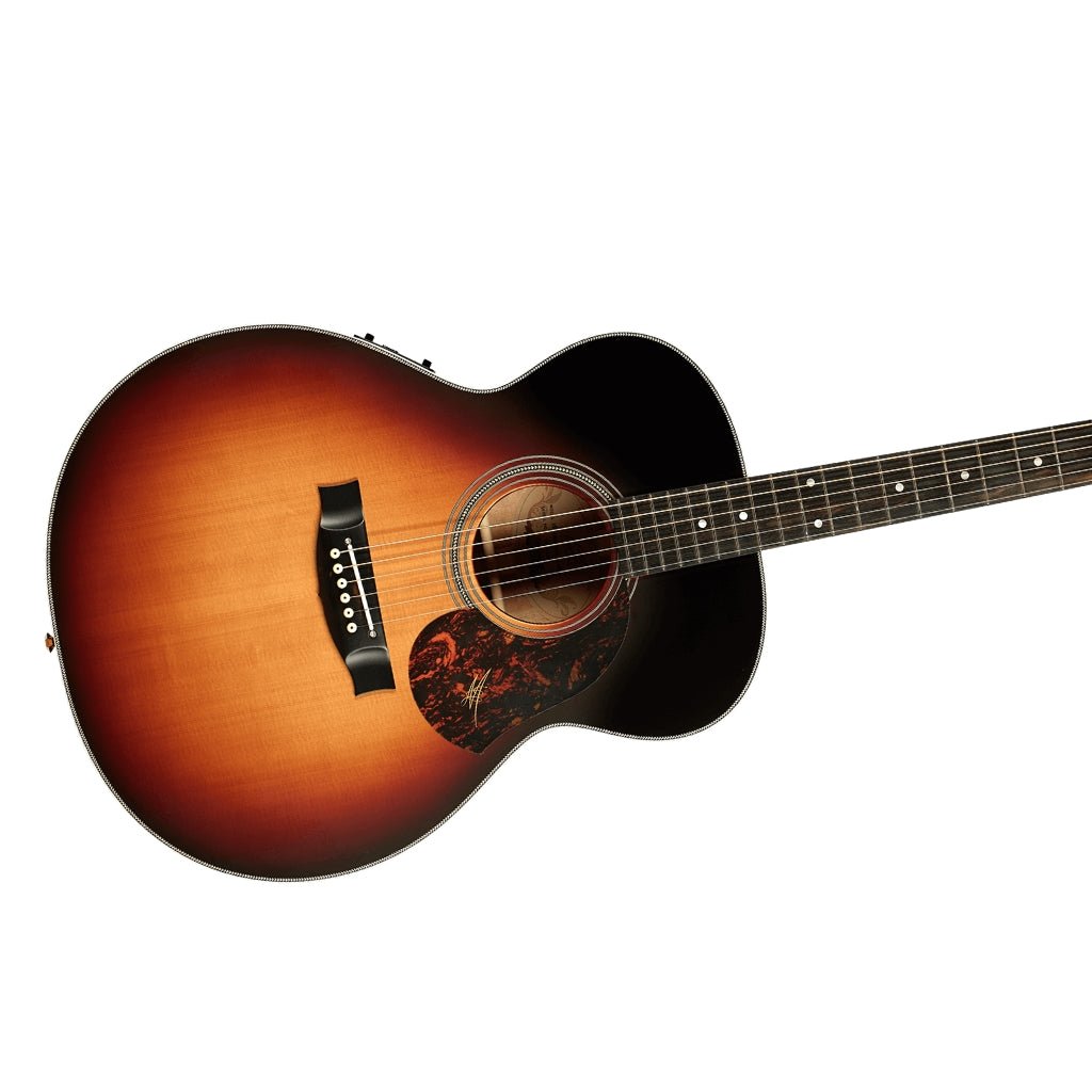 Maton Troubadour Jumbo Acoustic Electric Guitar - Satin Tobacco Sunburst Acoustic Guitars Sky Music