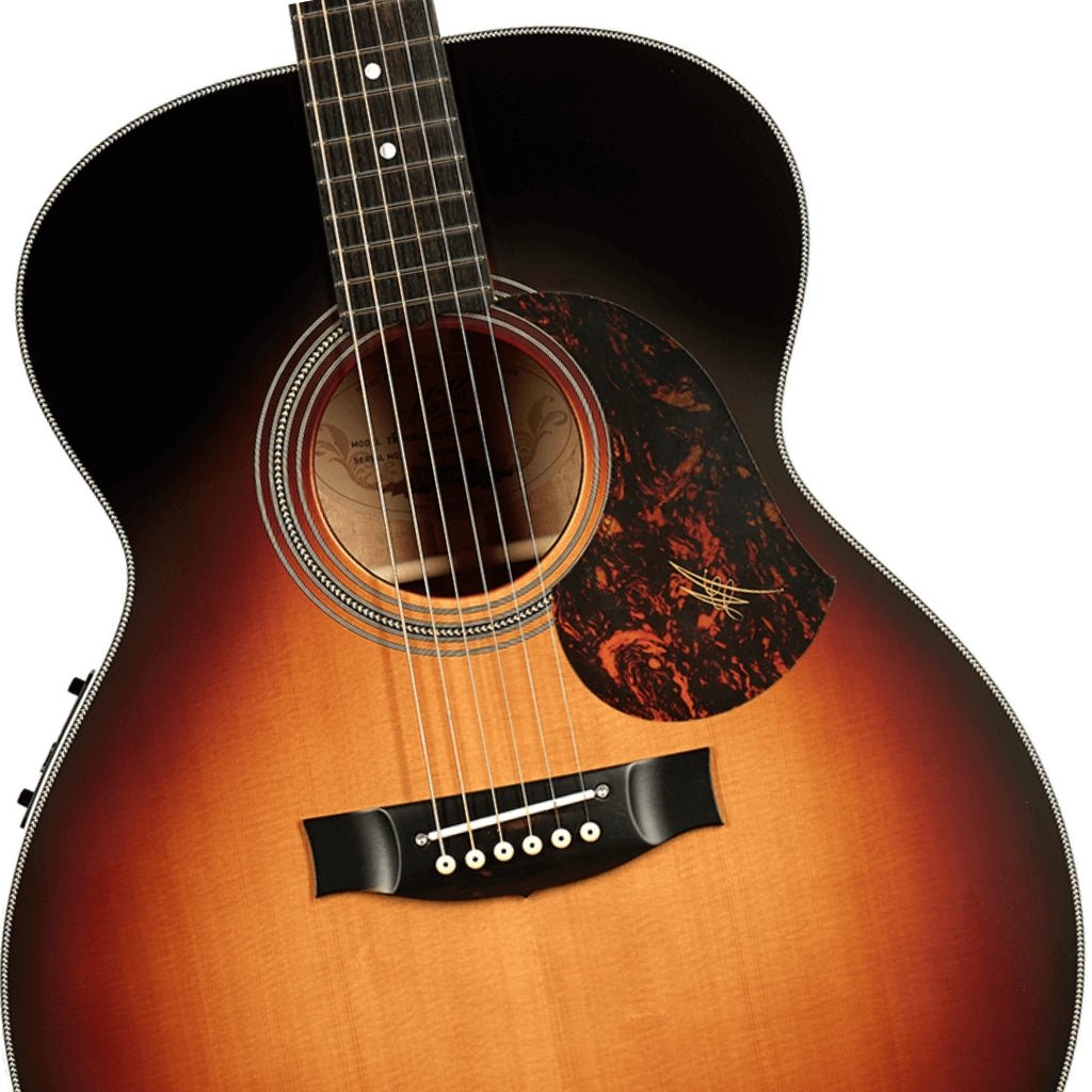 Maton Troubadour Jumbo Acoustic Electric Guitar - Satin Tobacco Sunburst Acoustic Guitars Sky Music