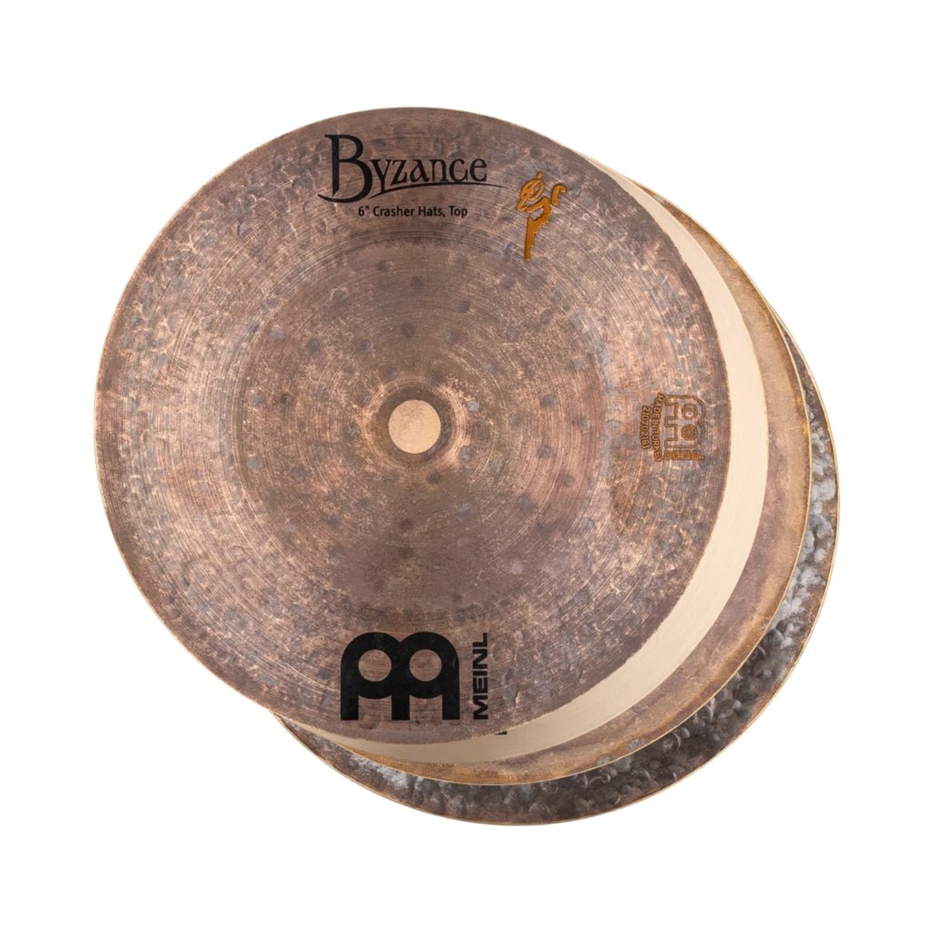 Meinl Benny Greb 6”/6” Crasher Hats Cymbals Sky Music