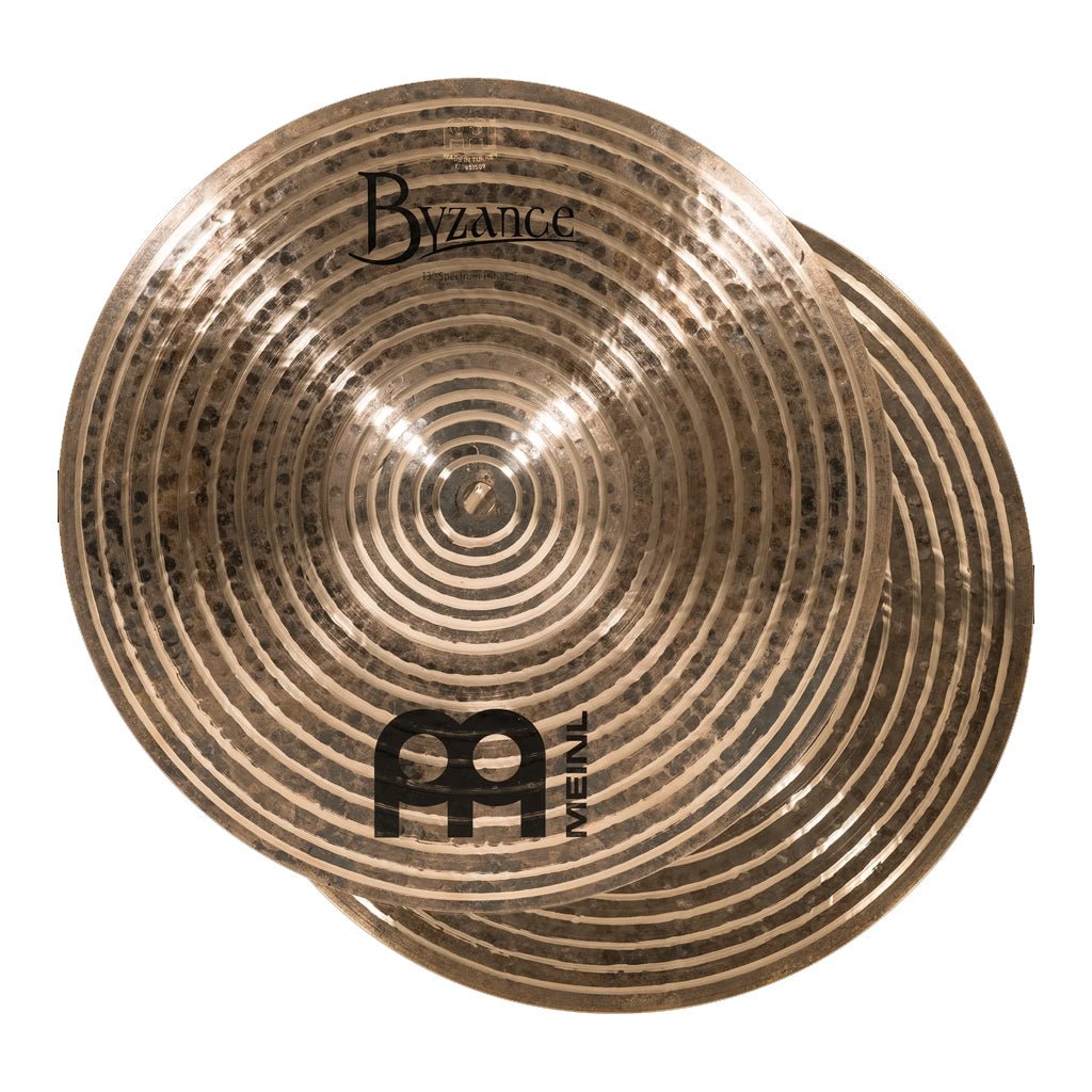 Meinl Byzance Dark 13" Spectrum Hi-Hats Cymbals Sky Music
