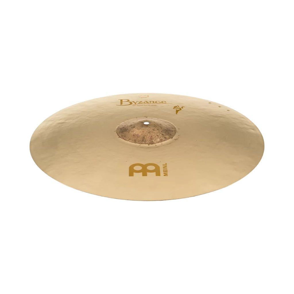 Meinl Byzance Vintage Benny Greb Sand Crash-Ride Cymbal 22" - B20 Bronze, Sandblasted Cymbals Sky Music