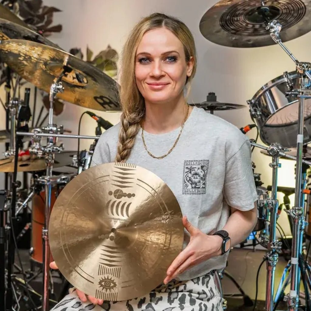 Meinl Cymbals Artist Design Anika Nilles Lunar Hi-hat Cymbals - 14 inches Cymbals Sky Music