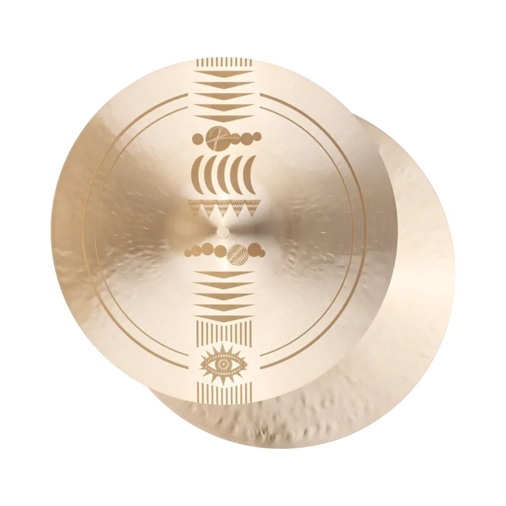 Meinl Cymbals Artist Design Anika Nilles Lunar Hi-hat Cymbals - 14 inches Cymbals Sky Music