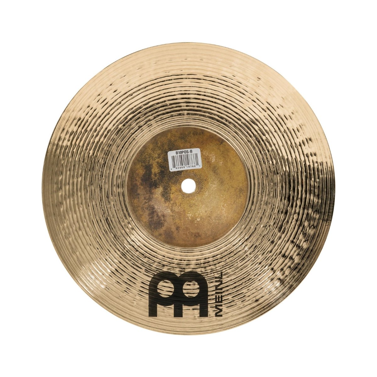 Meinl Cymbals Byzance Brilliant Polyphonic Splash Cymbal - 10 inches Cymbals Sky Music