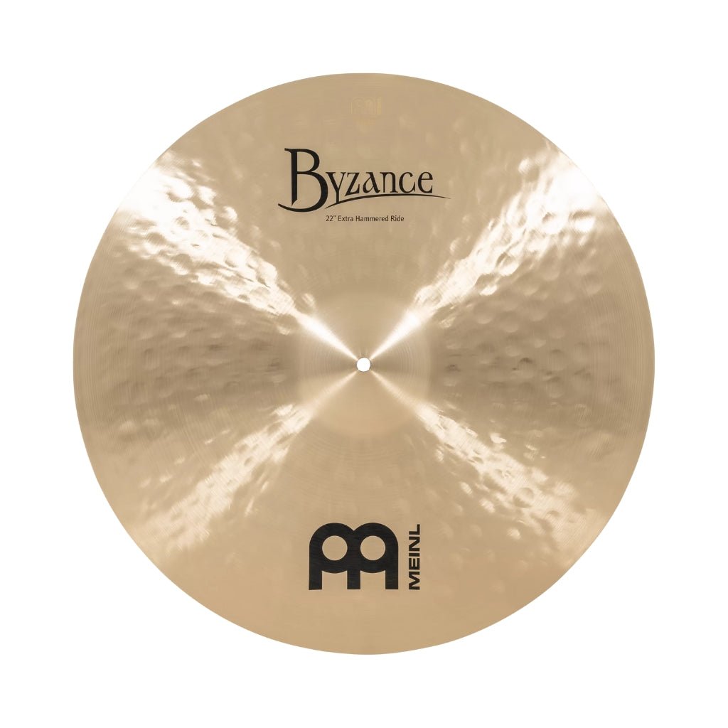 Meinl Cymbals Byzance Extra Hammered Ride Cymbal - 22 inches Cymbals Sky Music