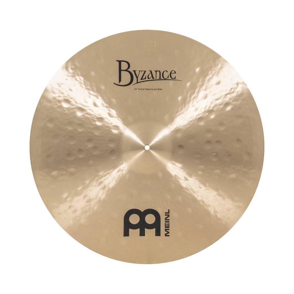 Meinl Cymbals Byzance Extra Hammered Ride Cymbal - 24 inches Cymbals Sky Music