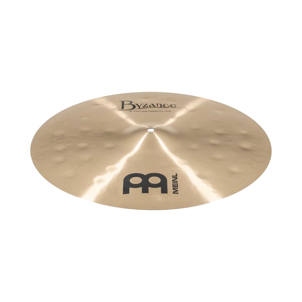 Meinl Cymbals Byzance Traditional Extra Thin Hammered Crash Cymbal - 16 inches Cymbals Sky Music