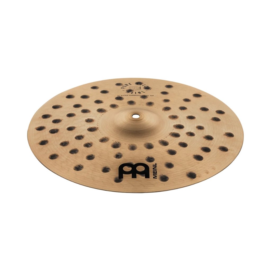 Meinl Cymbals Pure Alloy Hi-Hats - 14 inches, Extra Hammered Cymbals Sky Music