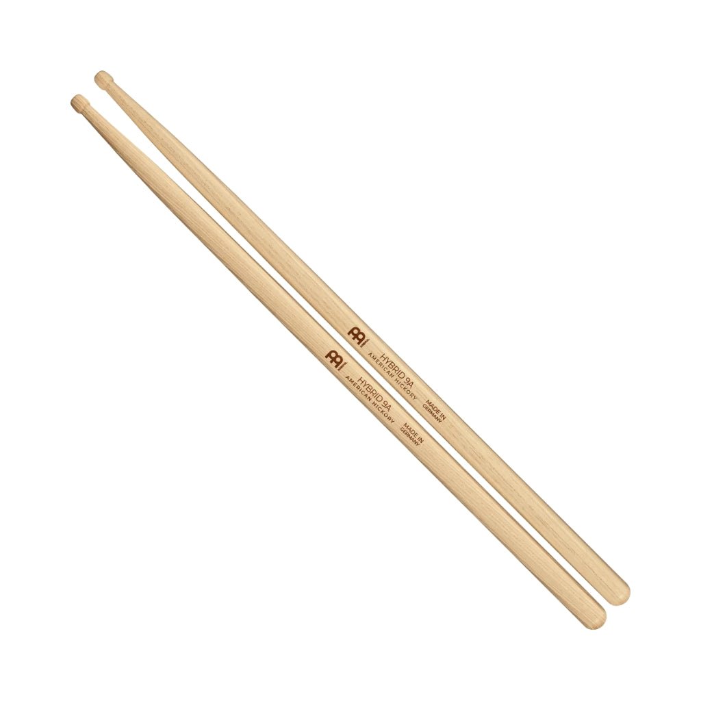 Meinl SB133 Hybrid 9A American Hickory Drum Stick - Wood Tip Drum Sticks Sky Music