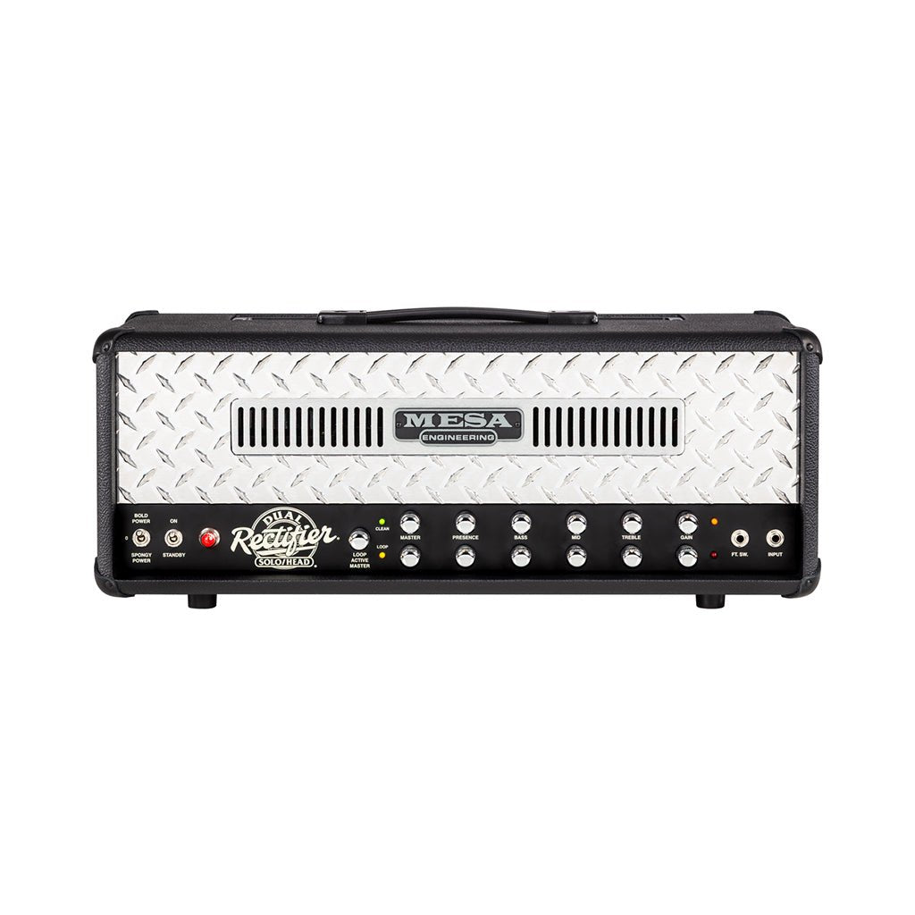 Mesa Boogie 90s Dual Rectifier 100-Watt Standard Tube Amplifier Head - Black Bronco Electric Guitar Amplifiers Sky Music
