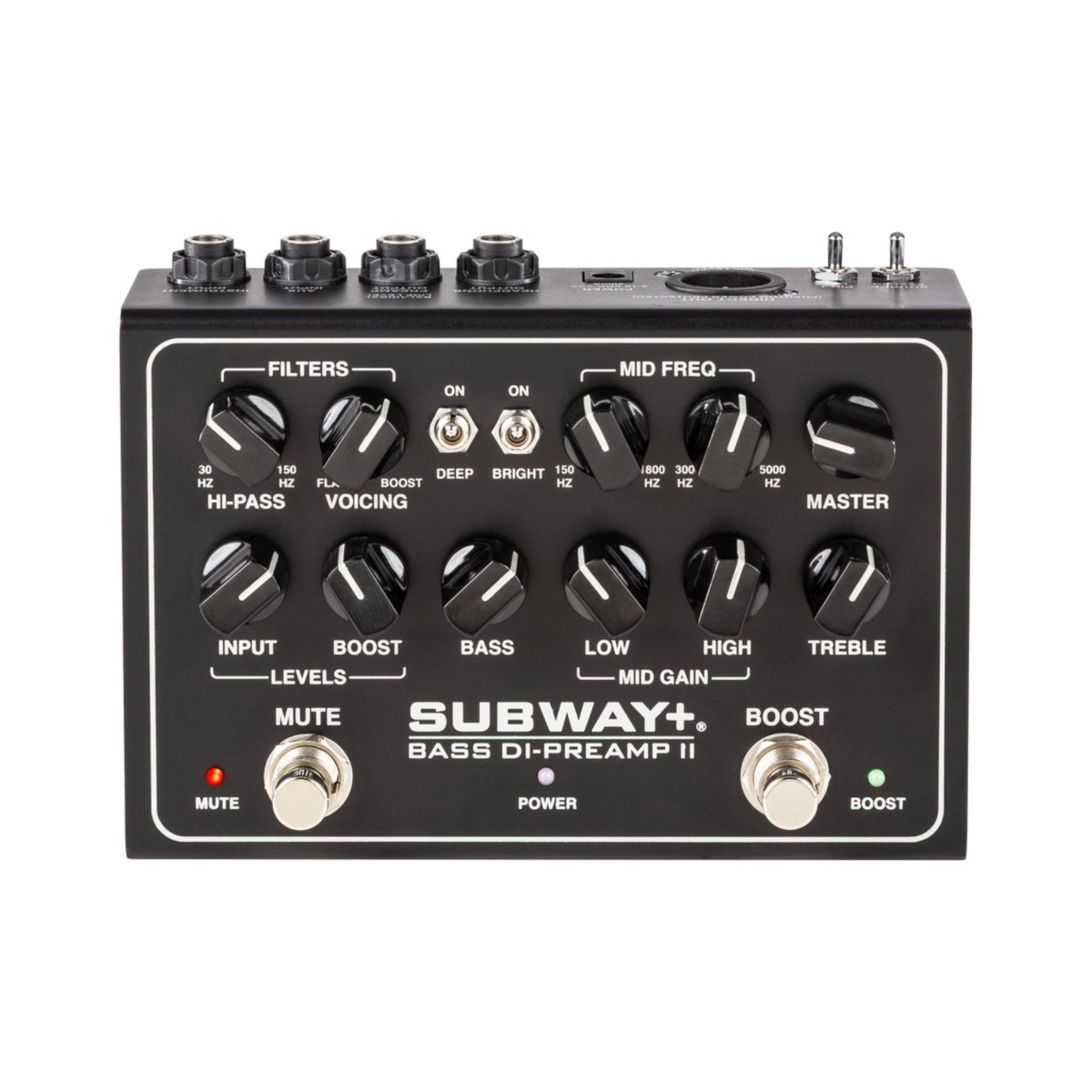 Mesa Boogie Subway+ Bass DI-Preamp II Pedal DI Boxes & Signal Processing Sky Music