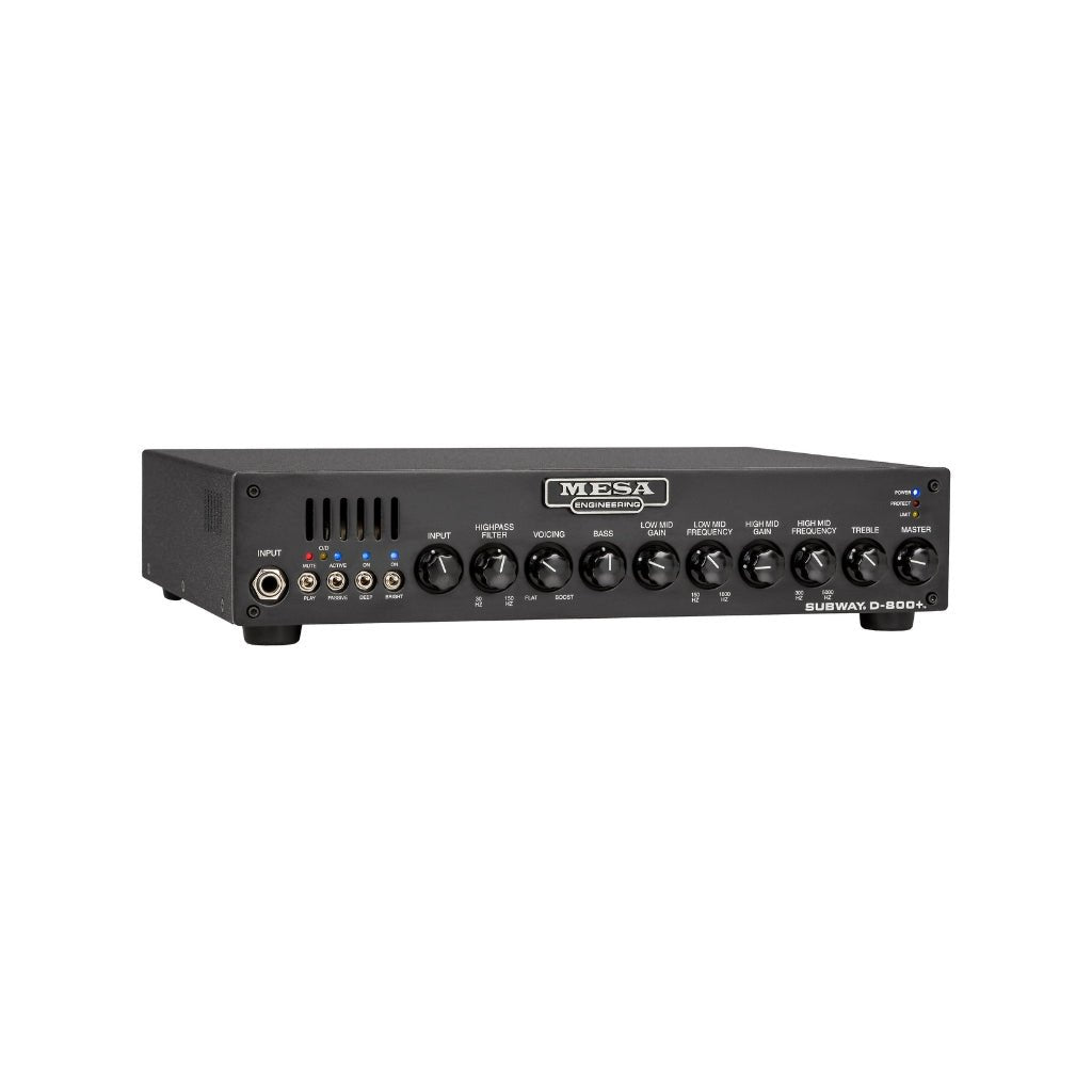 Mesa Boogie Subway D-800+ 800-watt Bass Amp Head Bass Guitar Amplifiers Sky Music