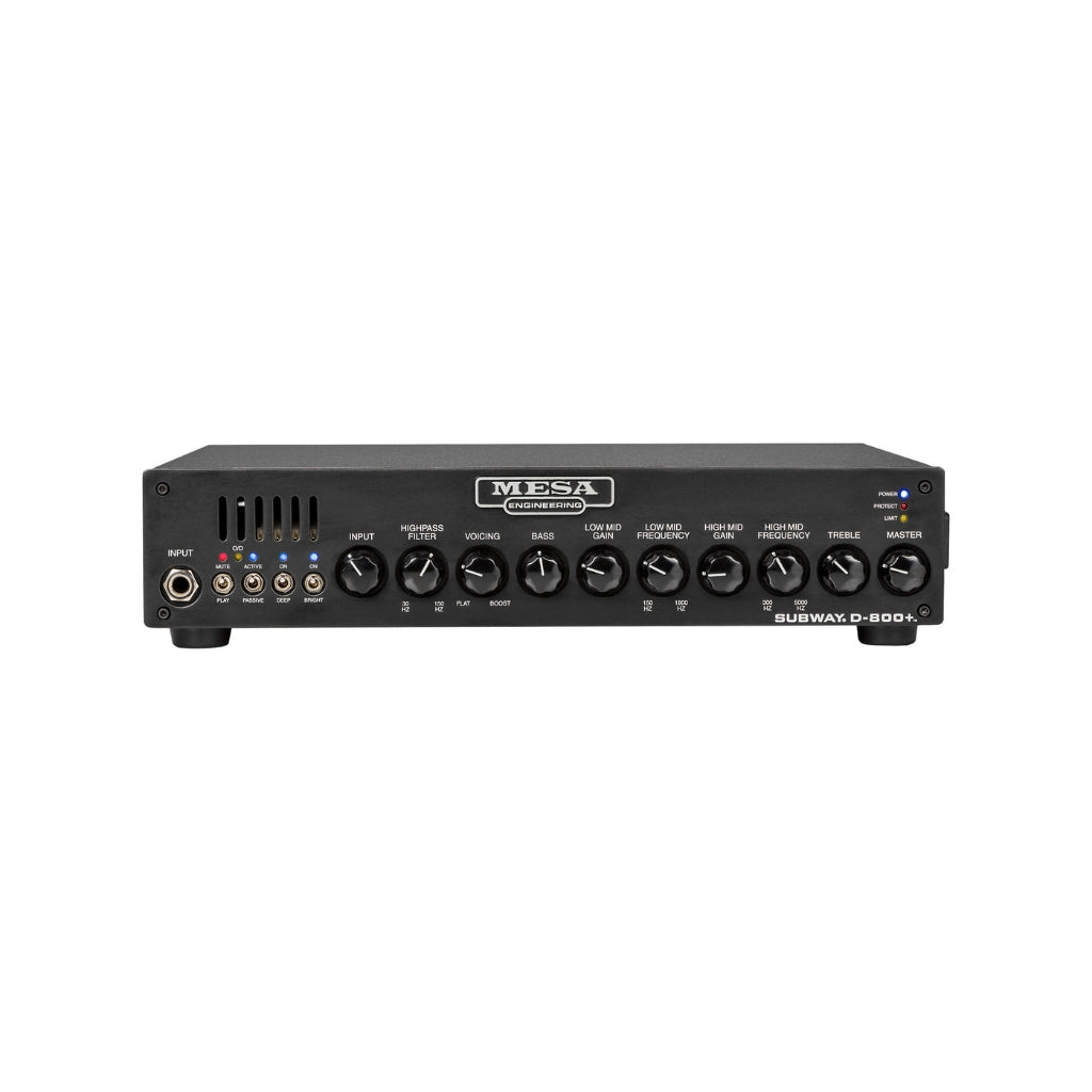 Mesa Boogie Subway D-800+ 800-watt Bass Amp Head Bass Guitar Amplifiers Sky Music