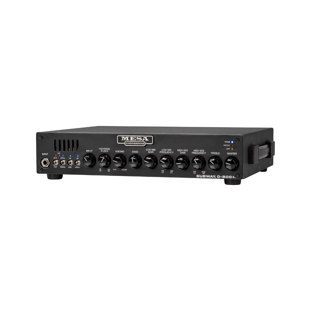 Mesa Boogie Subway D-800+ 800-watt Bass Amp Head Bass Guitar Amplifiers Sky Music