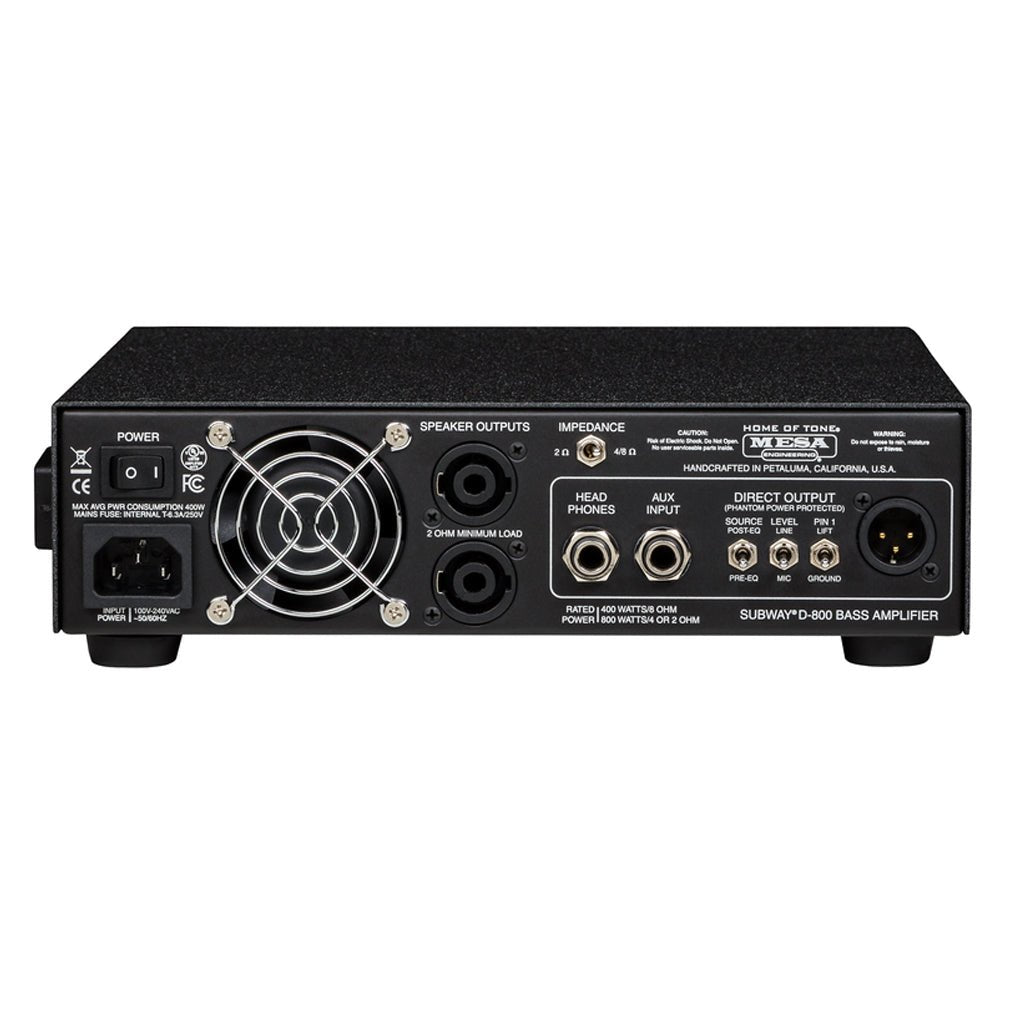 Mesa Boogie Subway D-800 Bass Head Bass Guitar Amplifiers Sky Music