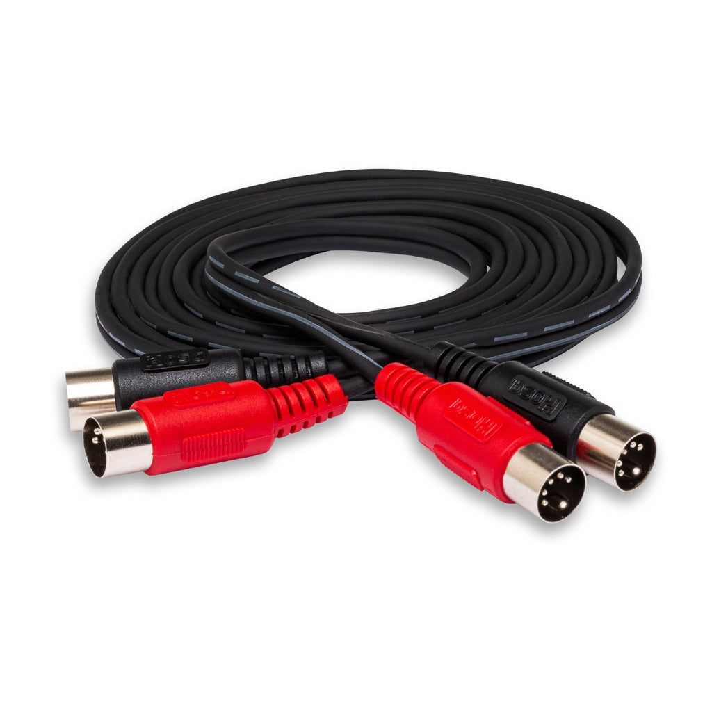 Hosa Technology - Dual 5-pin DIN to Same - Dual MIDI Cable 4m