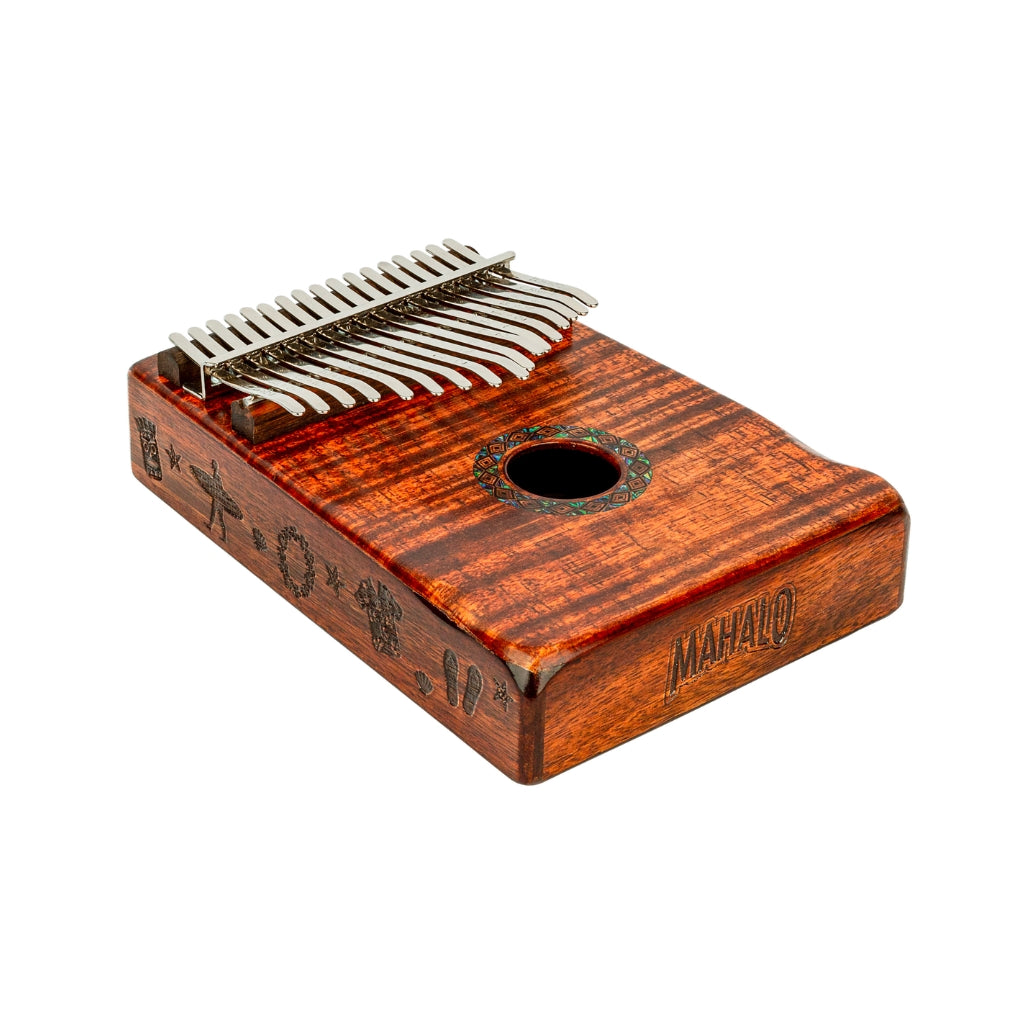 Mahalo - Kalimba - Photo Flame Koa