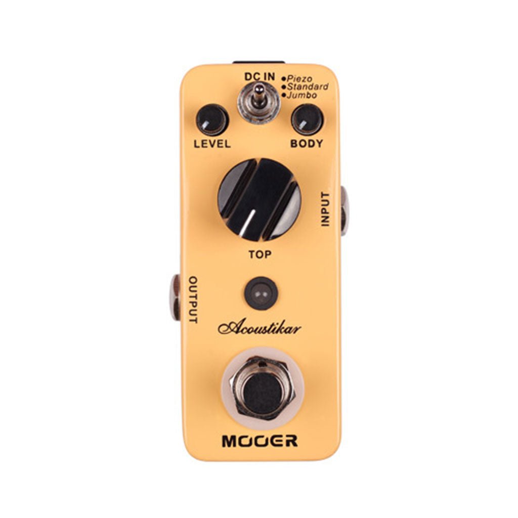 Mooer Acoustikar - A/G Simulator Effects Pedals Sky Music