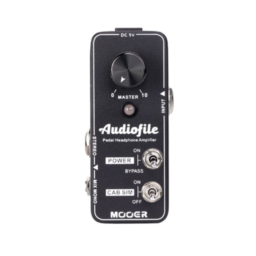Mooer Audiofile Micro Headphone Amplifier Effects Pedals Sky Music