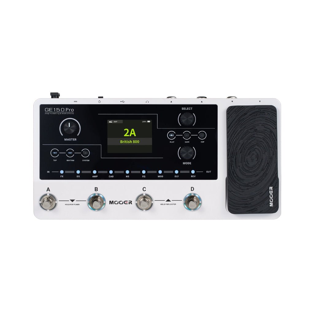 Mooer GE-150 Pro Guitar Multi-Effects Processor Effects Pedals Sky Music
