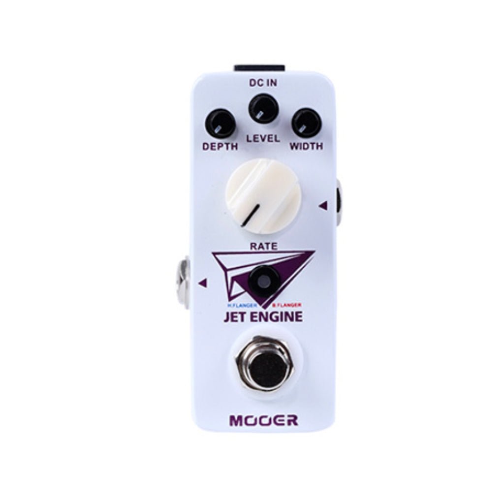 Mooer Jet Engine HB Flanger Effects Pedals Sky Music