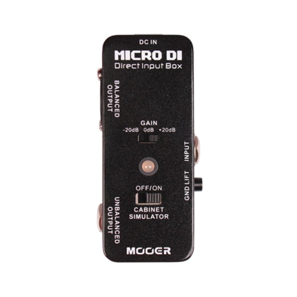 Mooer Micro DI - Direct Input Box Effects Pedals Sky Music