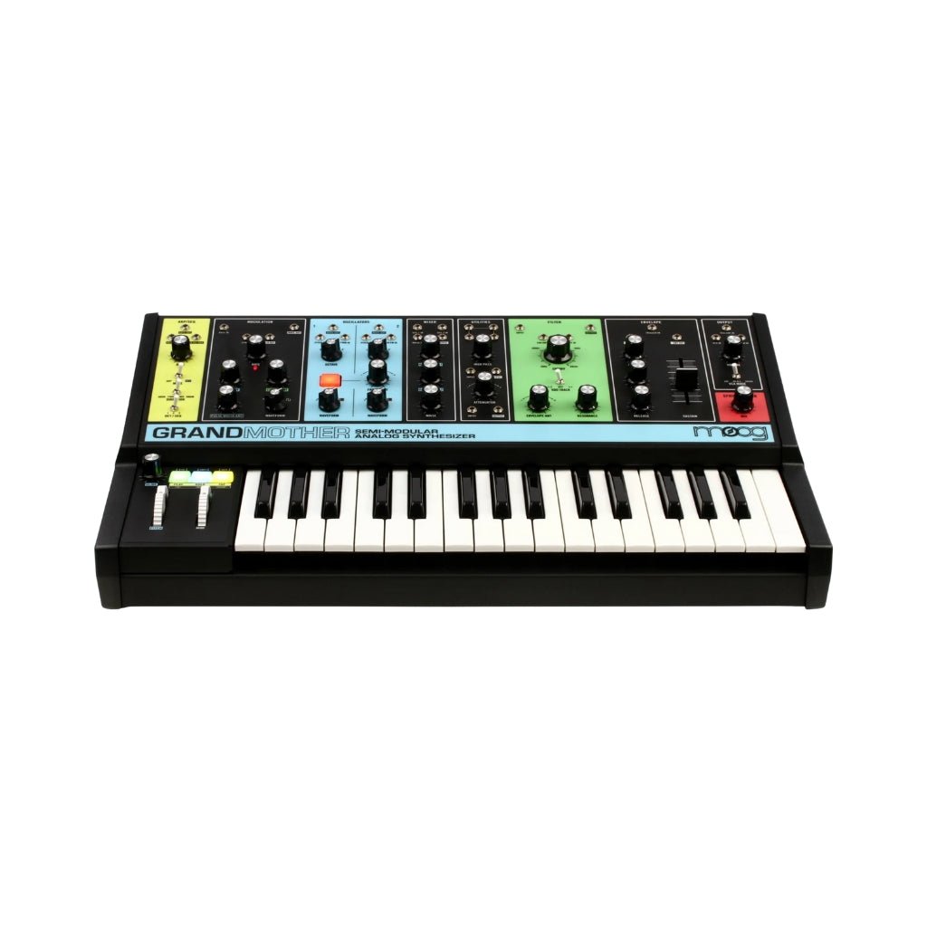Moog Grandmother Semi-Modular Analog Synthesizer and Step Sequencer Synthesizers Sky Music