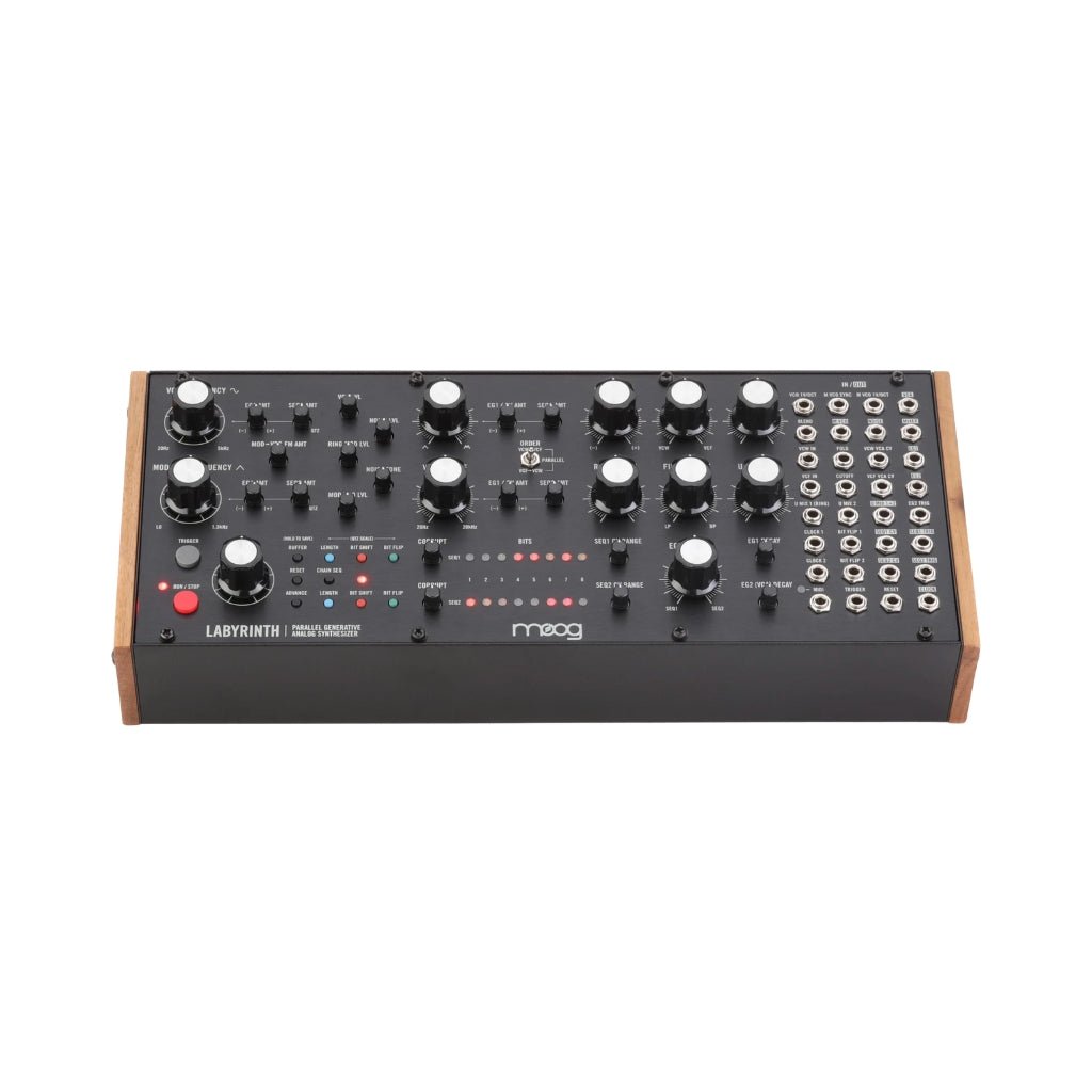 Moog Labyrinth Semi-modular Parallel Generative Analog Synthesizer Synthesizers Sky Music
