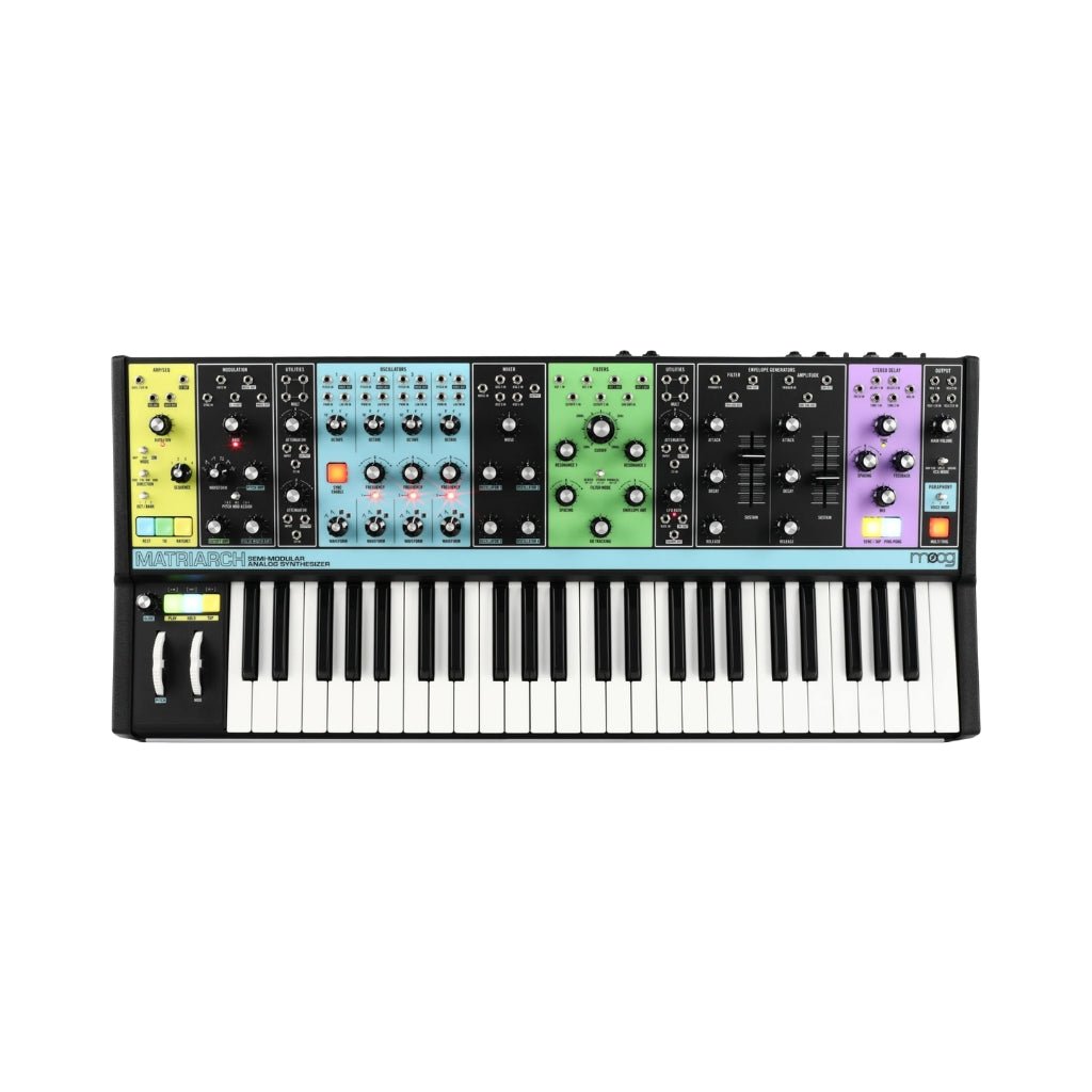 Moog Matriarch Semi-modular Analog Synthesizer and Step Sequencer Synthesizers Sky Music