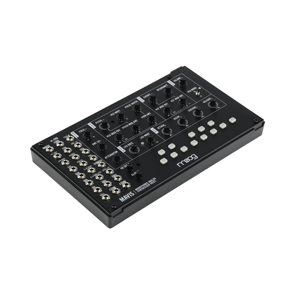 Moog Mavis Semi-modular Analog Synthesizer Kit and Eurorack Module - 44HP Synthesizers Sky Music