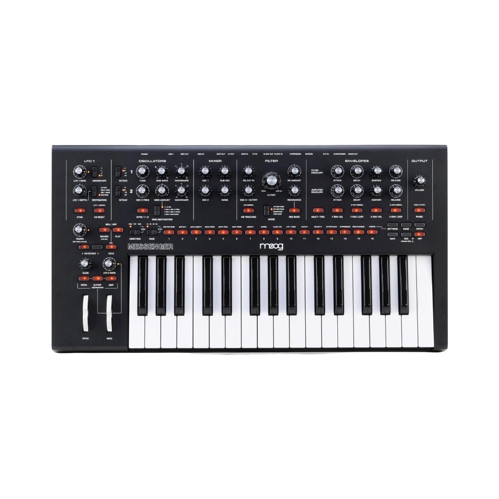 Moog Messenger Monophonic Analog Synthesizer Synthesizers Sky Music