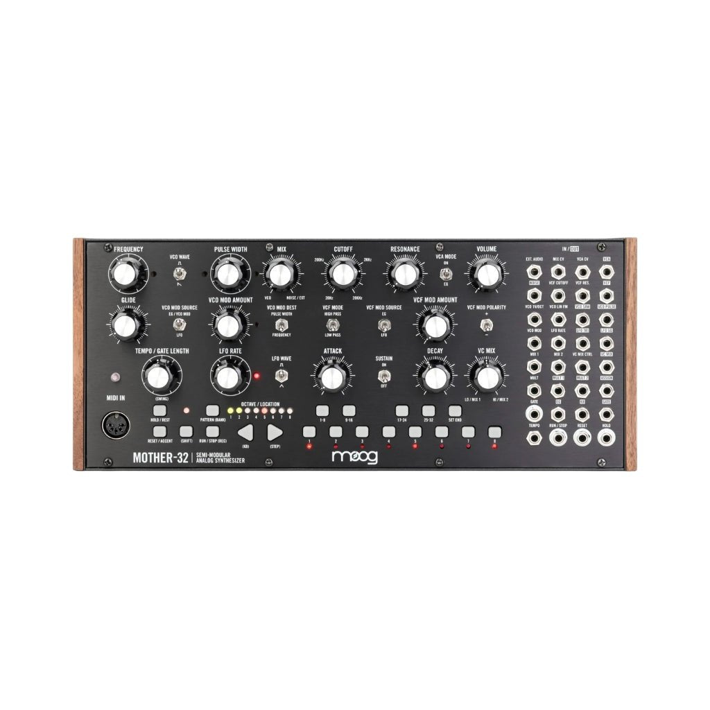 Moog Mother-32 Semi-modular Eurorack Analog Synthesizer and Step Sequencer Synthesizers Sky Music
