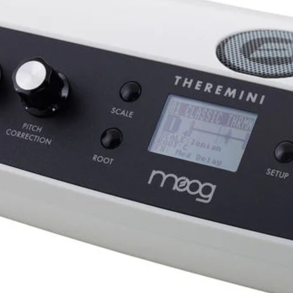 Moog Theremini Theremin with Assistive Pitch Correction Theremin Sky Music