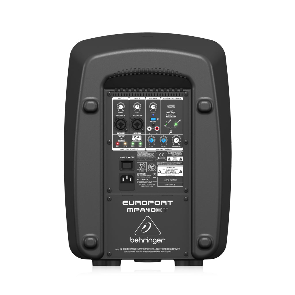 Behringer - Europort MPA40BT - Compact PA