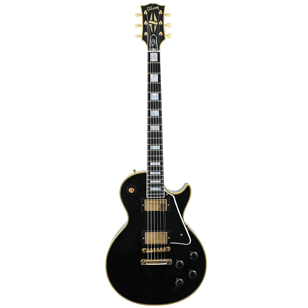 ギター Gibson Murphy Lab 1957 Les Paul Custom Gibson Custom 1957 Les Paul Custom Murphy Lab Light Aged