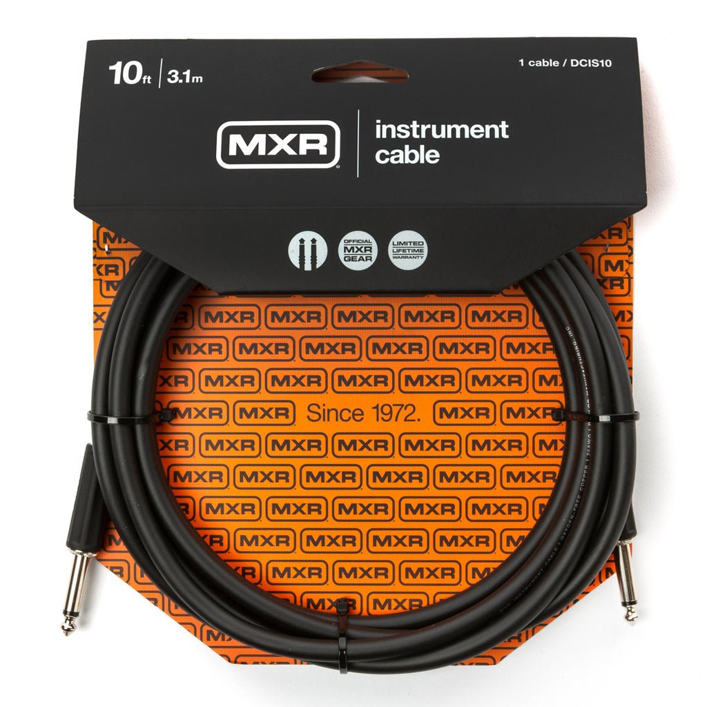 MXR 10ft Guitar Cable - Straight to Straight Instrument Cables Sky Music
