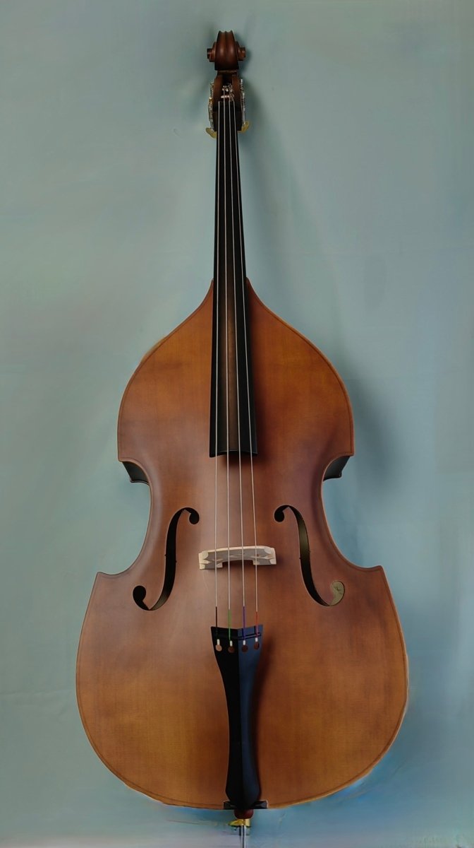 Nameless Upright Double Bass SDB2, 3/4 Size, with Bow and Bag Double Bass Sky Music