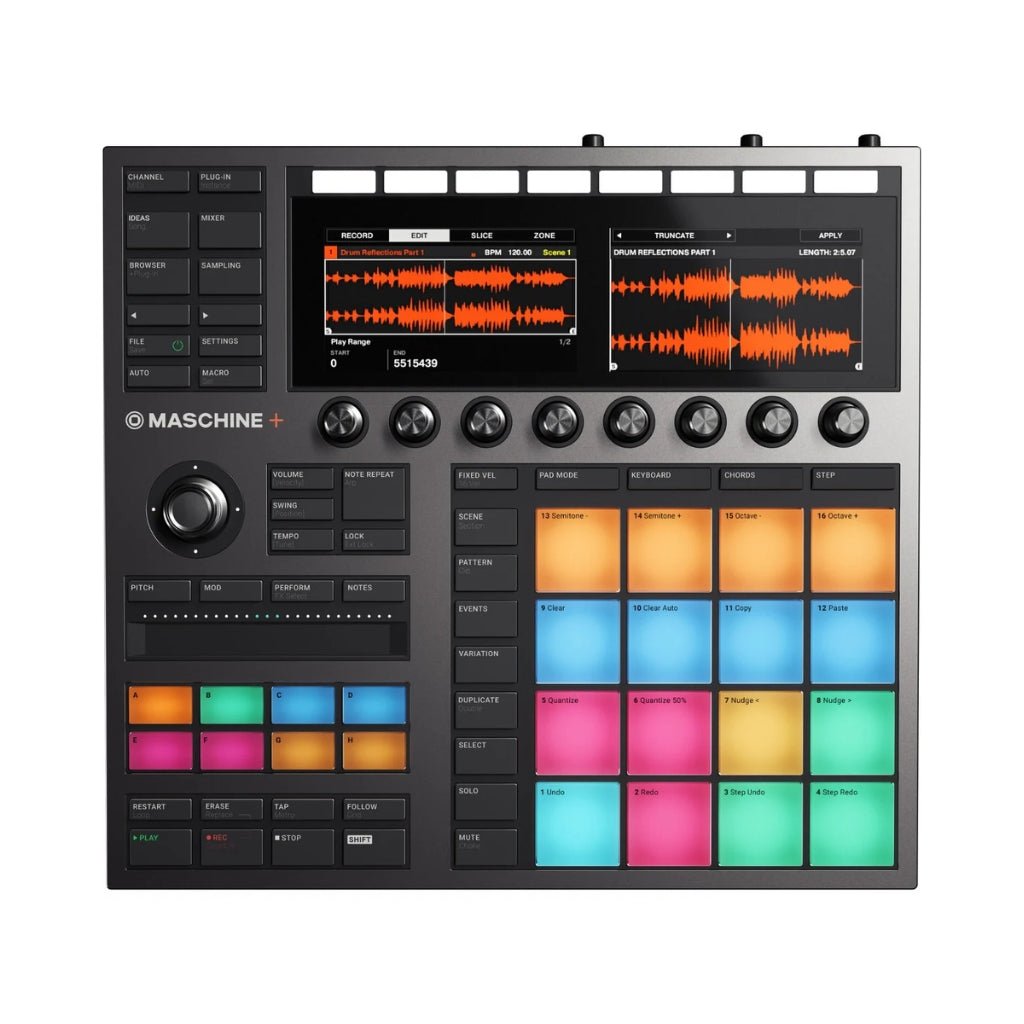 Native Instruments Maschine Plus Standalone Production and Performance Instrument Samplers Sky Music