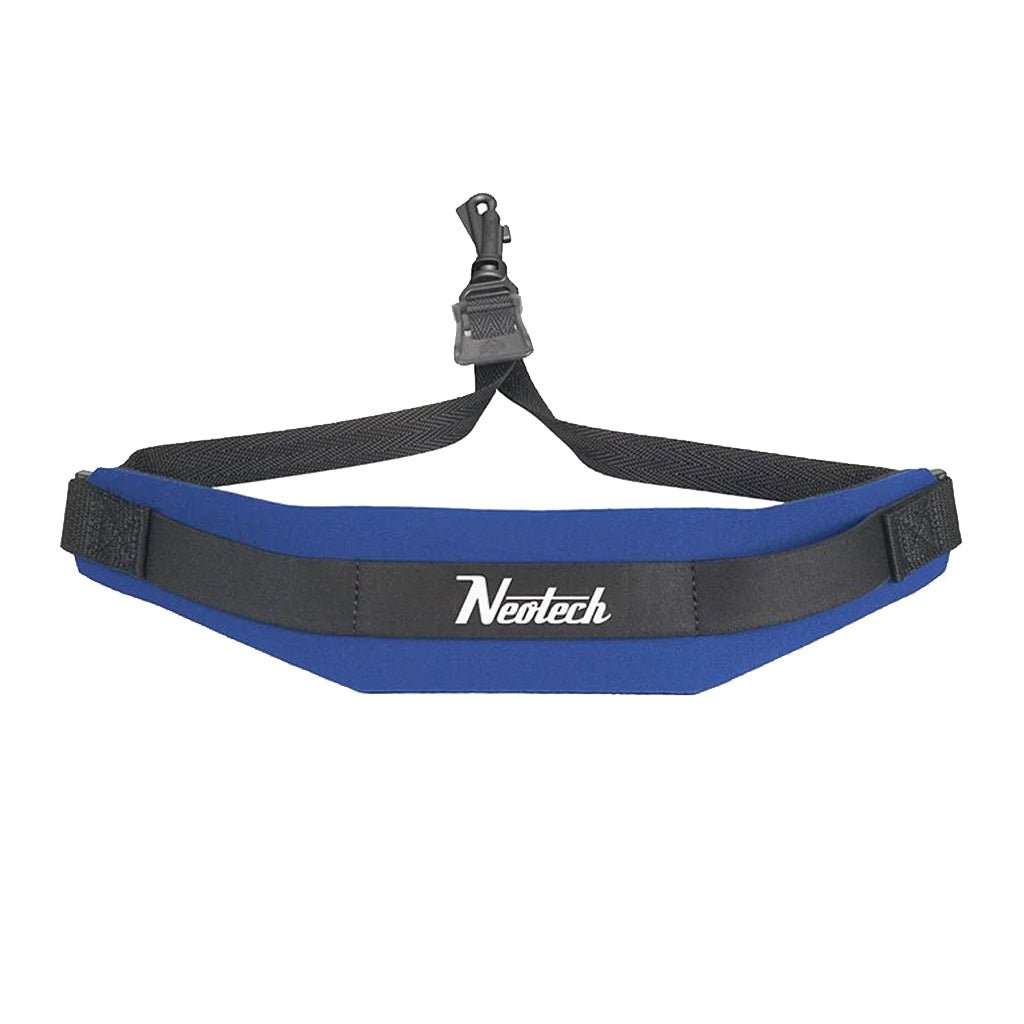 Neotech Saxophone Soft Strap w/Swivel Hook - Royal Orchestral Accessories Sky Music