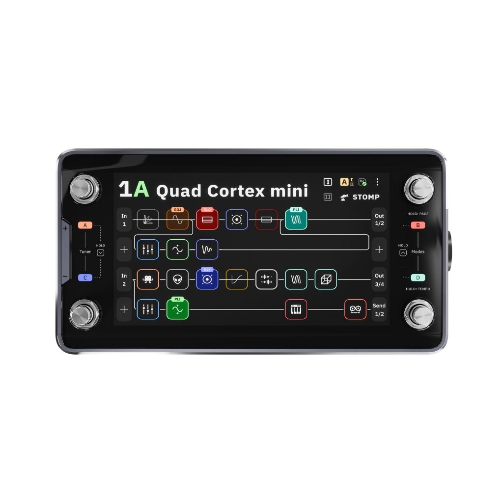 Neural DSP Quad Cortex Mini Compact Amp Modeller Effects Pedals Sky Music