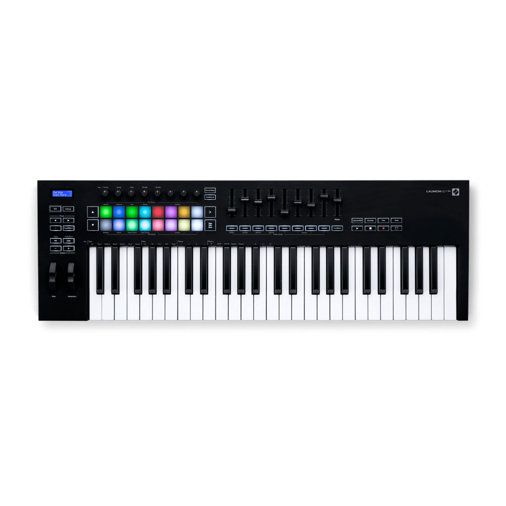 Novation - Launchkey 49 MK3 - MIDI Keyboard Controller w/ Full Ableton Live Integration