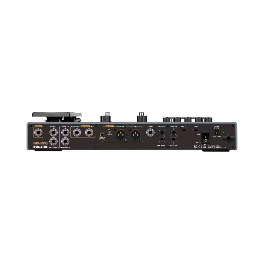 NU-X MG-50Li Versatile Guitar/Bass Modeler & Profiler - Shadow Mist Effects Pedals Sky Music