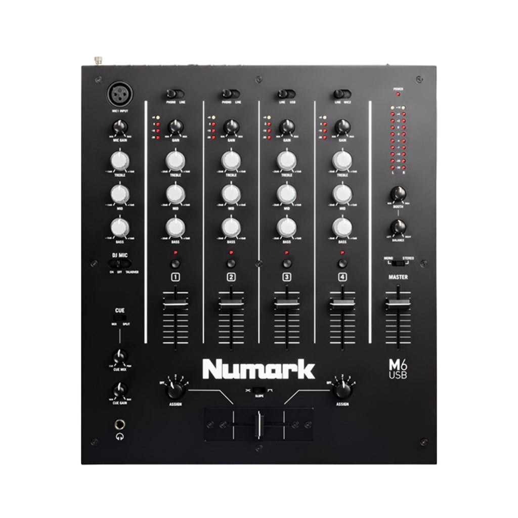 Numark M6 USB 4-Channel USB DJ Mixer DJ Controllers Sky Music
