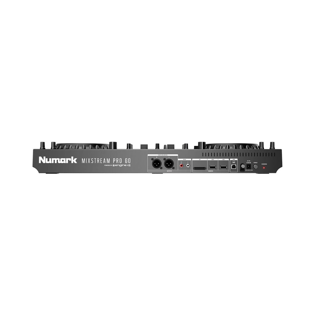 Numark Mixstream Pro Go Battery-Powered Standalone Streaming DJ Controller with Amazon Music DJ Controllers Sky Music