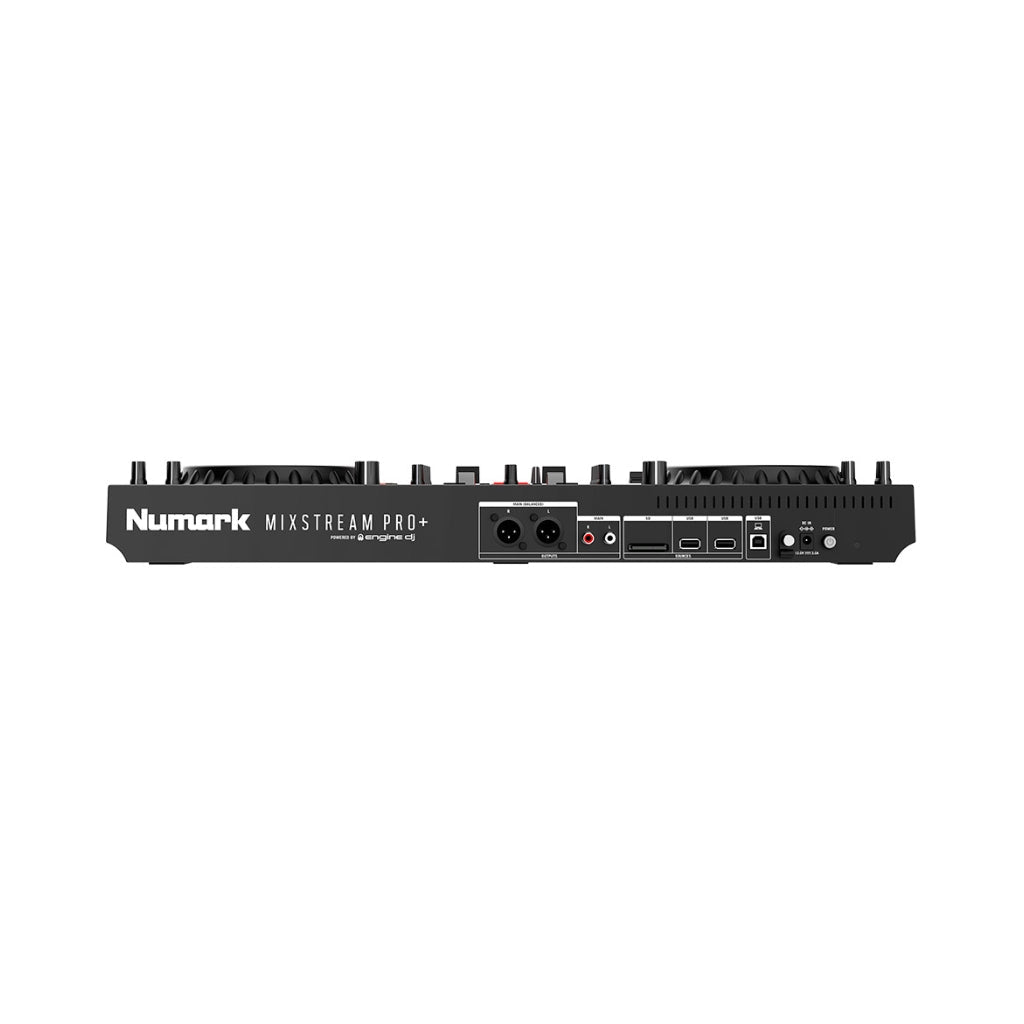 Numark Mixstream Pro + Standalone Streaming DJ Controller with Amazon Music DJ Controllers Sky Music